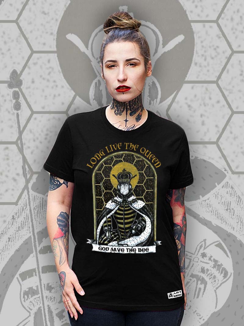 Uitputting borst punt Women's T-shirt “QUEEN BEE” | Artside